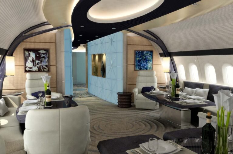 Private Jet Interior Design